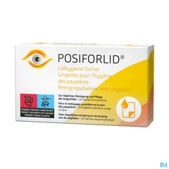 Posiforlid Lingettes Hygiene Paupieres          20