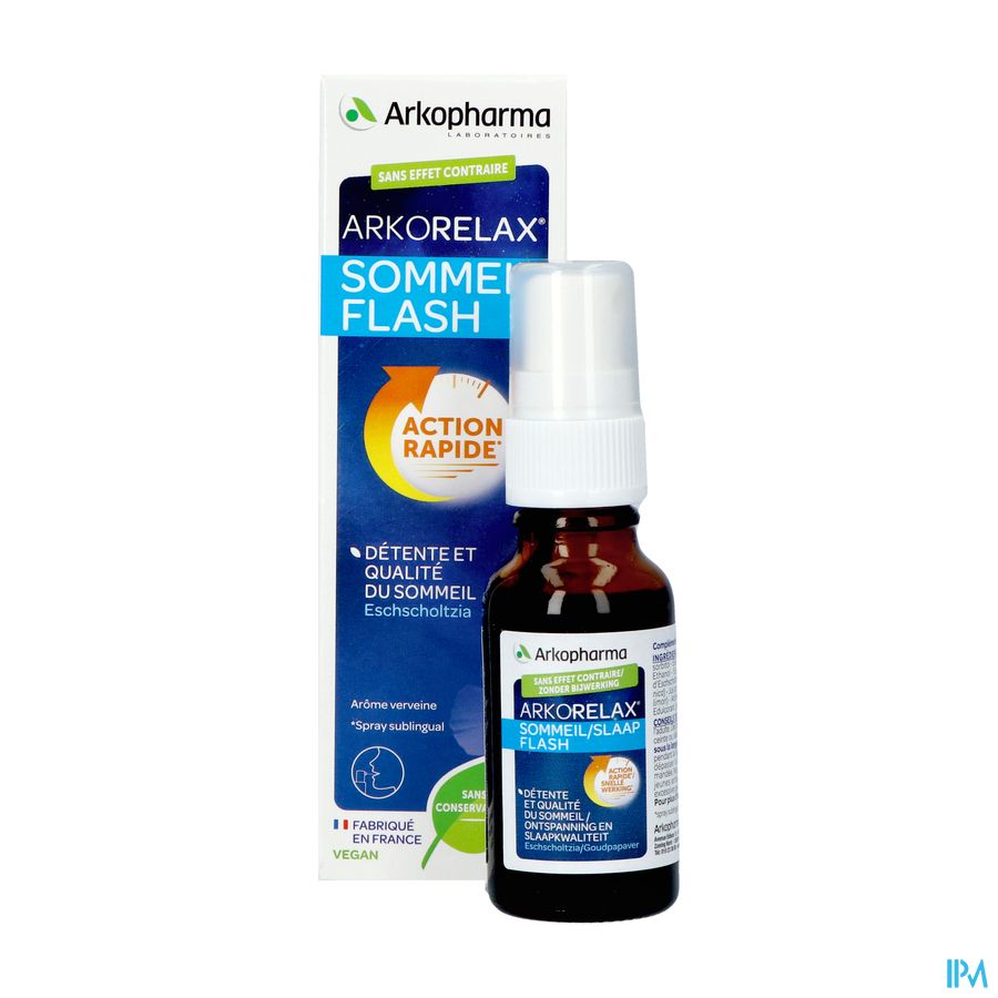 Arkorelax Sommeil Flash Spray 20ml