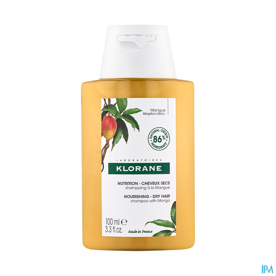 Klorane - Shampoing Nutrition à la Mangue - Cheveux secs