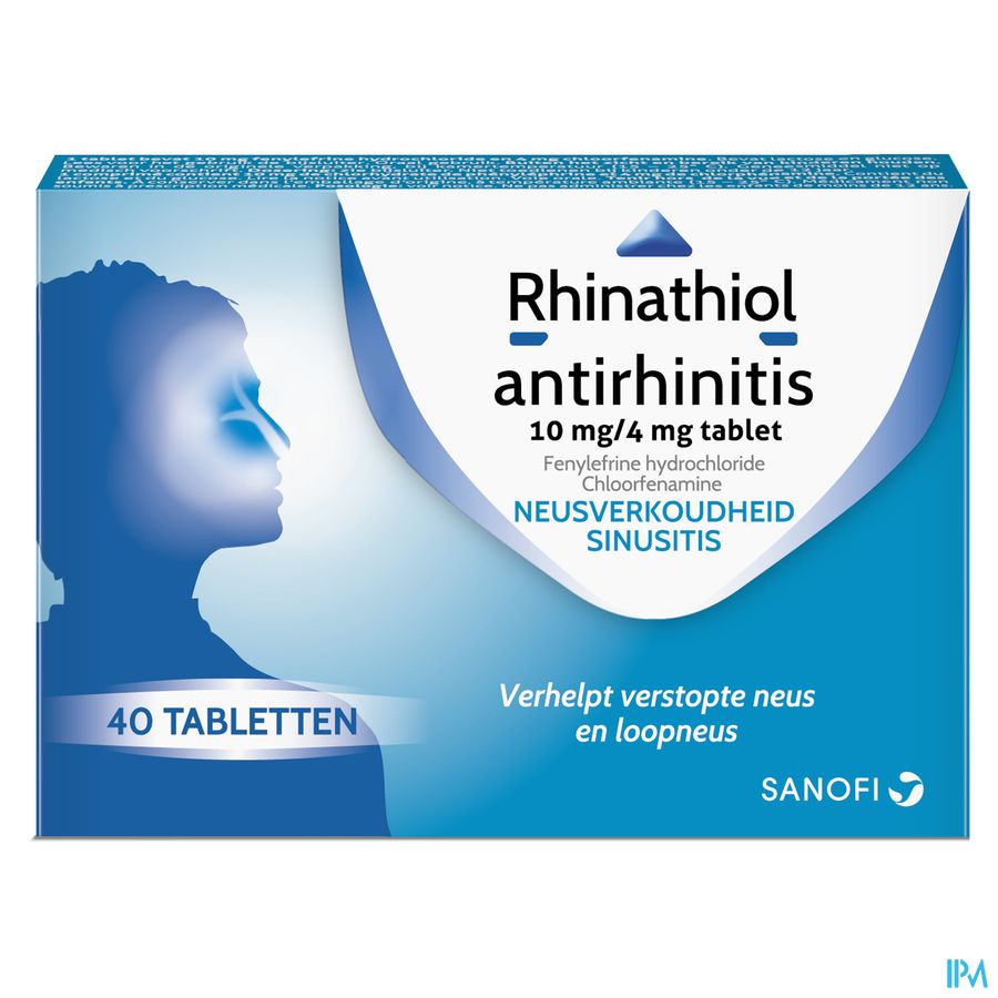 Rhinathiol Antirhinitis Tabl 40