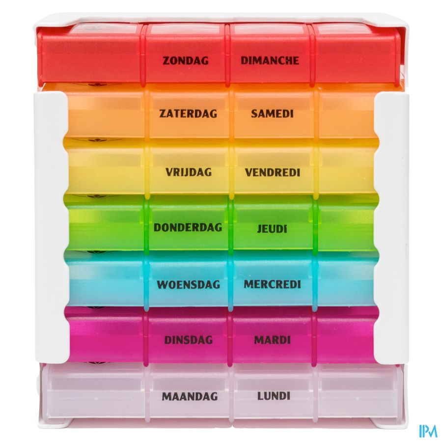 Eureka Care Pilulier Couleur 1 Semaine