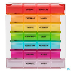Eureka Care Pilulier Couleur 1 Semaine