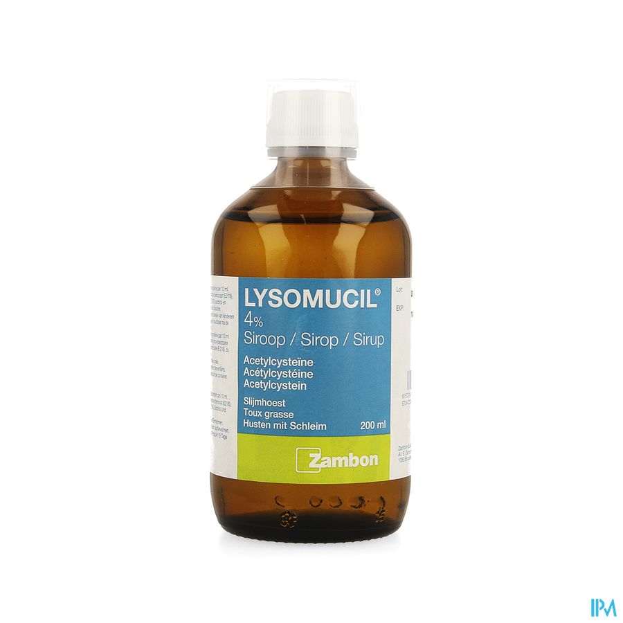 Lysomucil 4% Sirop 200ml