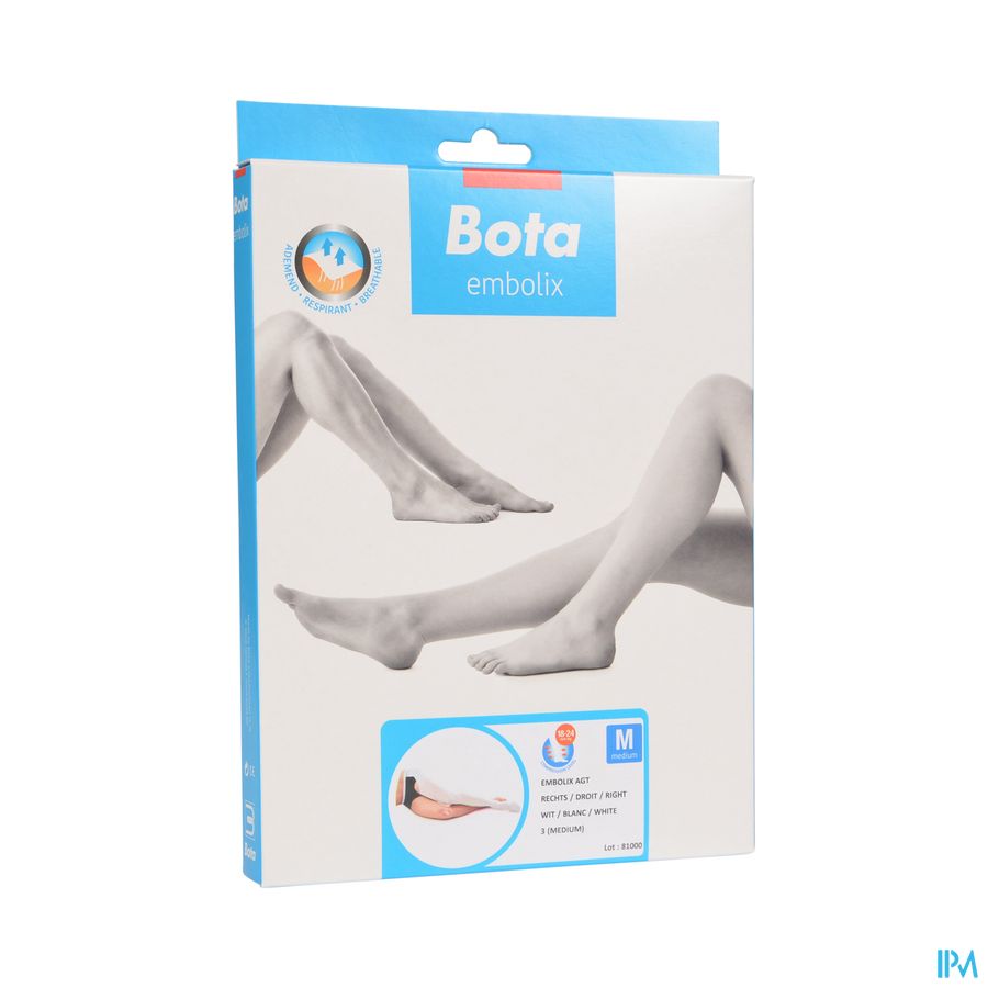 BOTA EMBOLIX AGT-DROIT BLANC \ N3 = MEDIUM