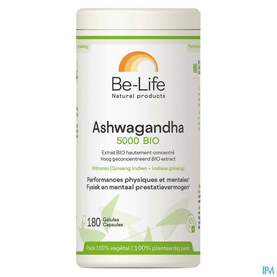 Ashwagandha 5000 Bio Be Life Caps 180