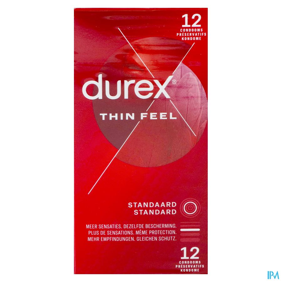 Durex Thin Feel Preservatifs 12