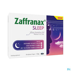 Zaffranax® Sleep 40 Comprimés - Sommeil, Fatigue, Moments De Stress
