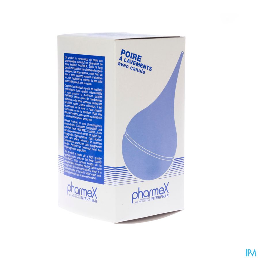 Pharmex Poire + Canule 483ml Xl