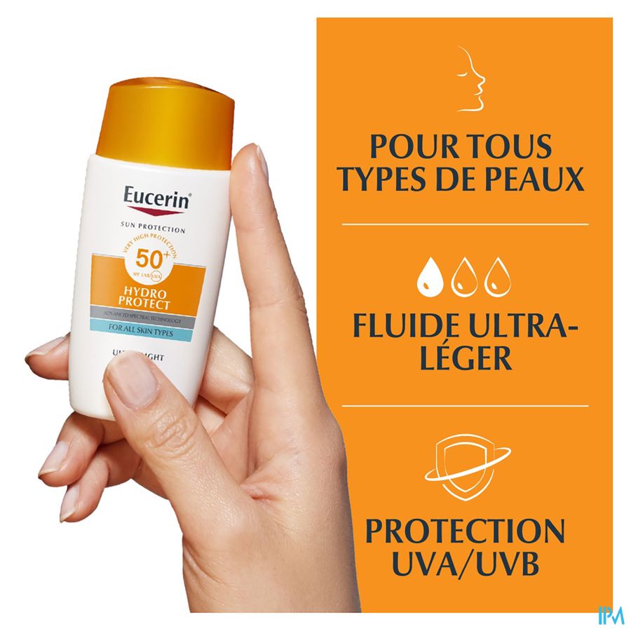 Sun Hydro Protect Fluide Ultra-léger Visage SPF50+ 50ml