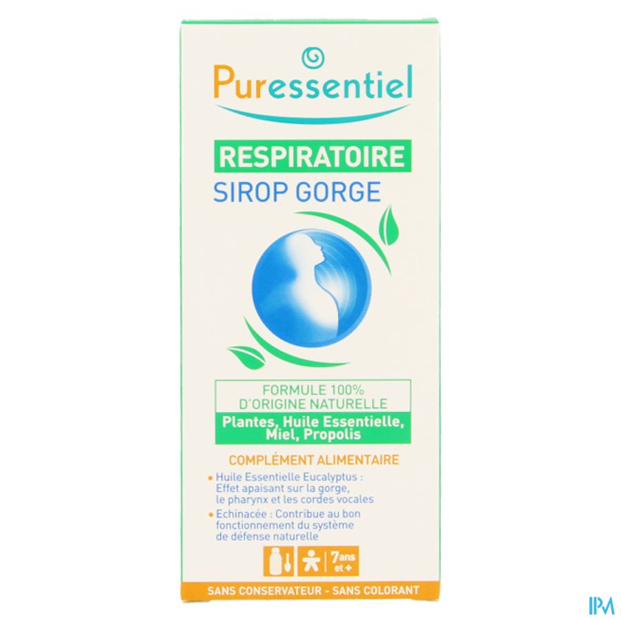 Puressentiel Respiratoire Sirop Toux Gorge 125ml