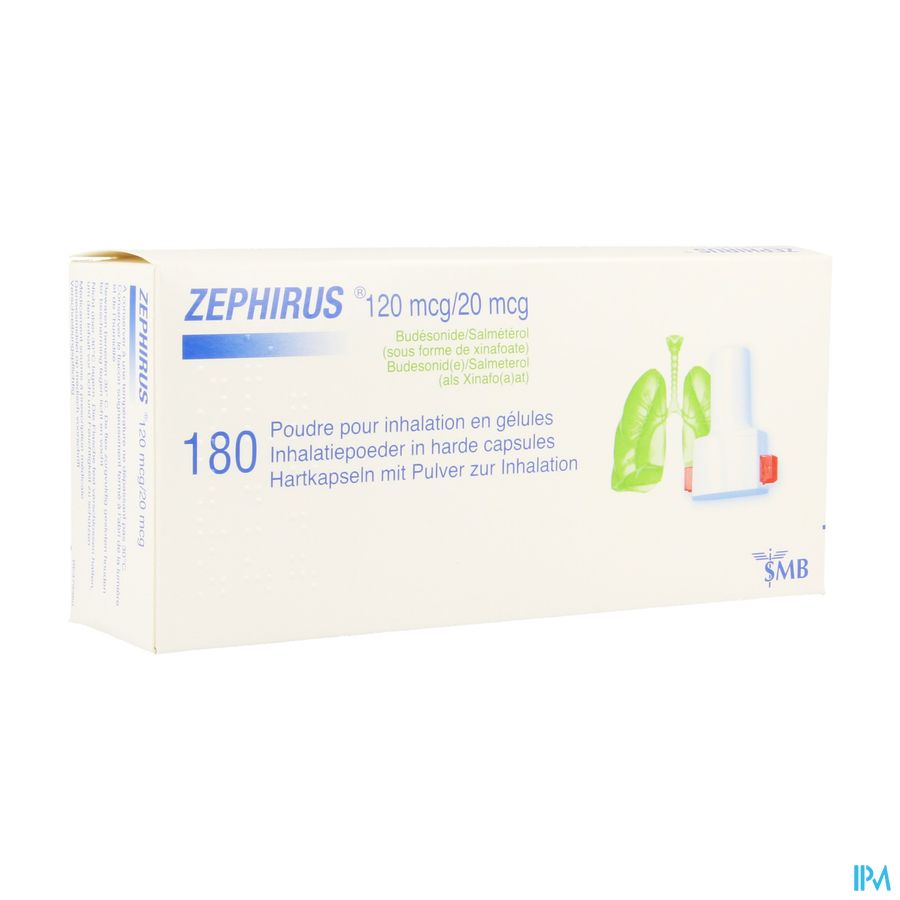 Zephirus 120mcg/20mcg Pdr Inhal.180 Gel + 1 Inhal.