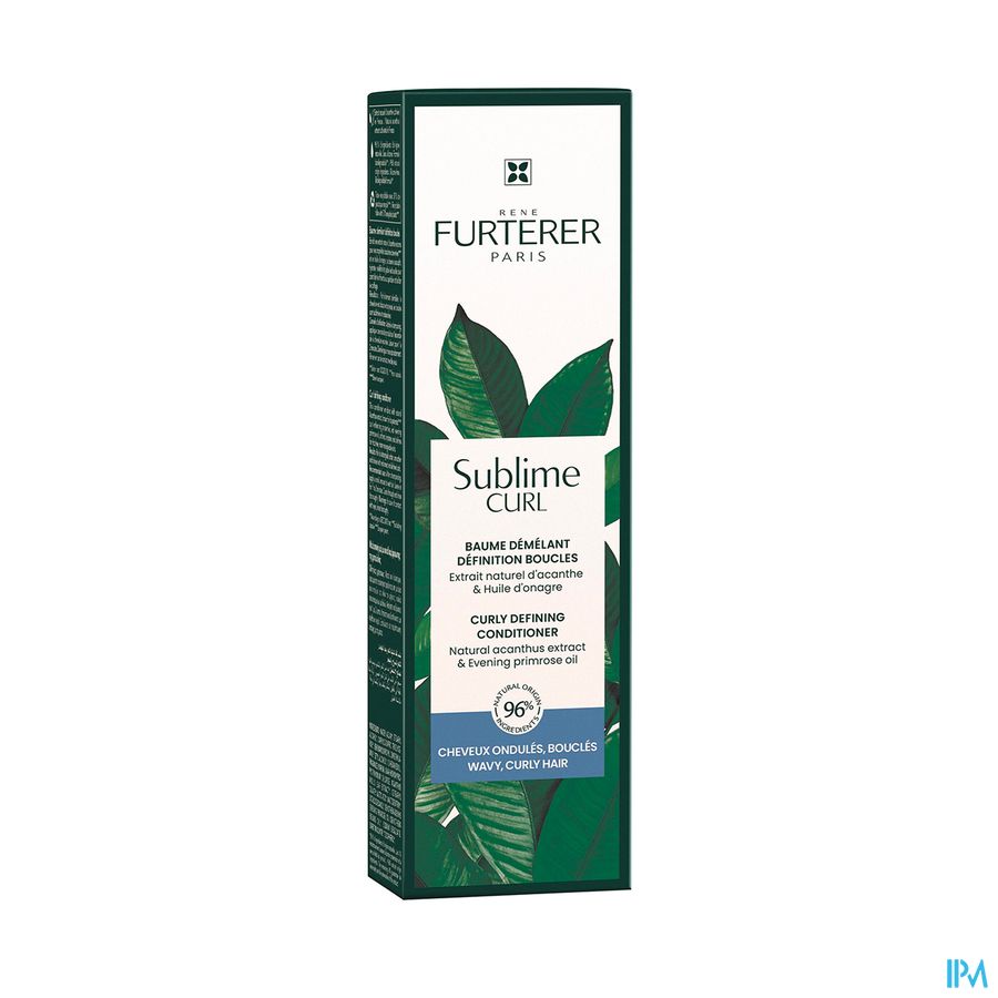 René Furterer Baume démêlant après-shampoing cheveux bouclés - SUBLIME CURL