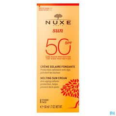 Nuxe Sun Cr Fondant Haute Prot. Visage Ip50 50ml