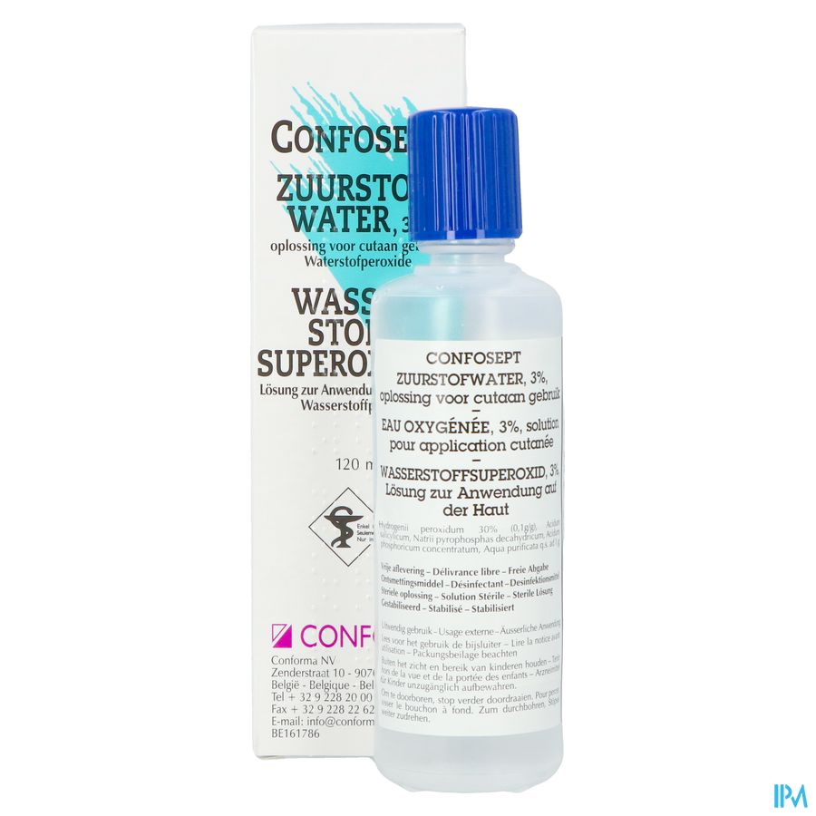 Confosept Eau Oxygenee 1 X 120ml