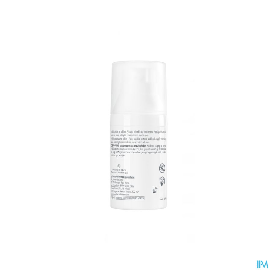Eau Thermale Avène CLEANANCE COMEDOMED Concentré Anti-imperfections Peaux à tendance acnéique