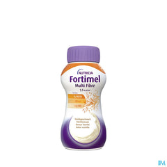 Fortimel Multifibre 1.5kcal Arôme Vanille Complément Nutritionnel Dénutrition Bouteilles 4x200ml