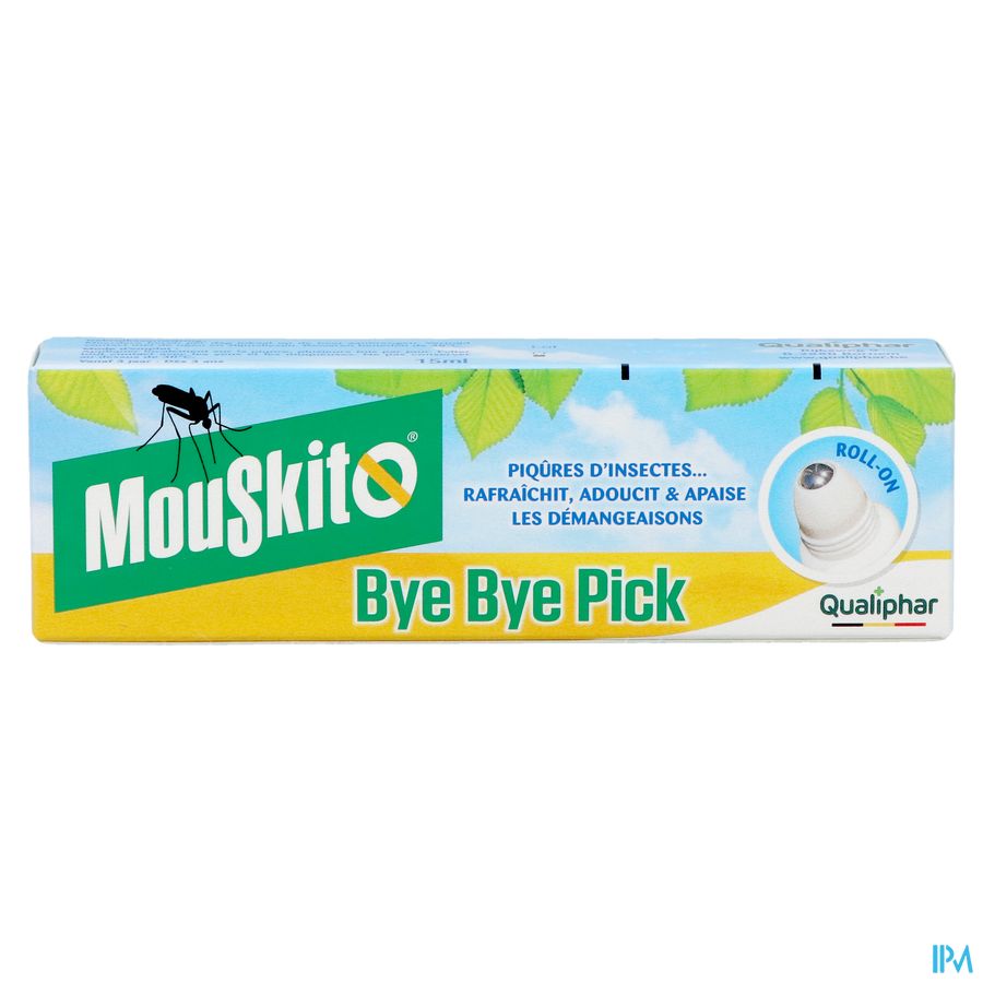 Mouskito Bye Bye Pick 15 ml - Roller rafraichit & apaise après piqûres d'insectes
