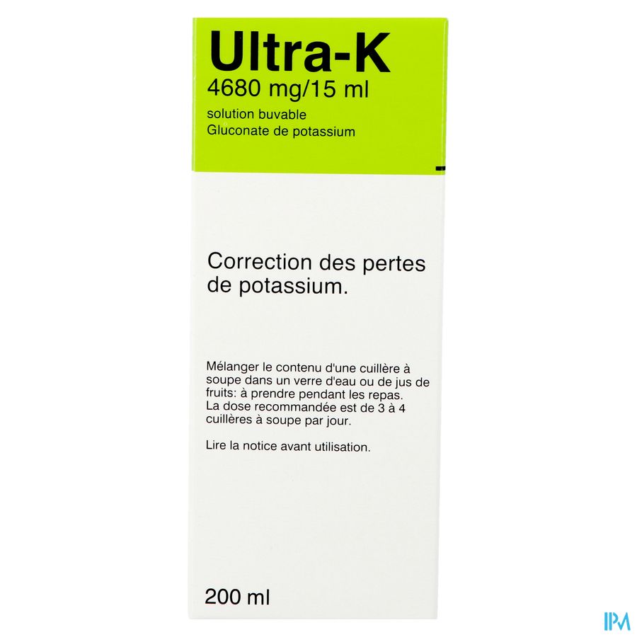 Ultra K Sol. Potassium 200ml