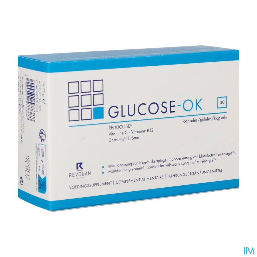 Glucose Ok Caps 30 Revogan