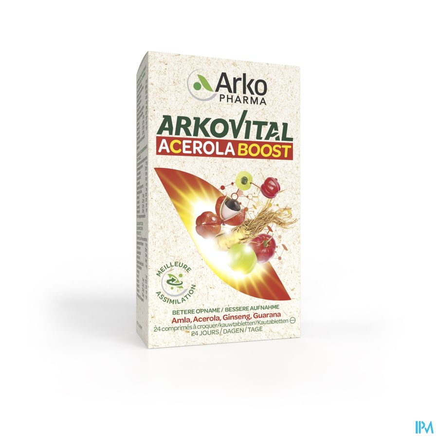 Arkovital Acerola Boost Comp Croq. 24
