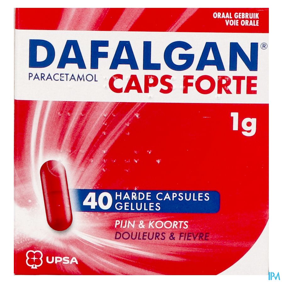 Dafalgan Caps Forte 1g Caps 40