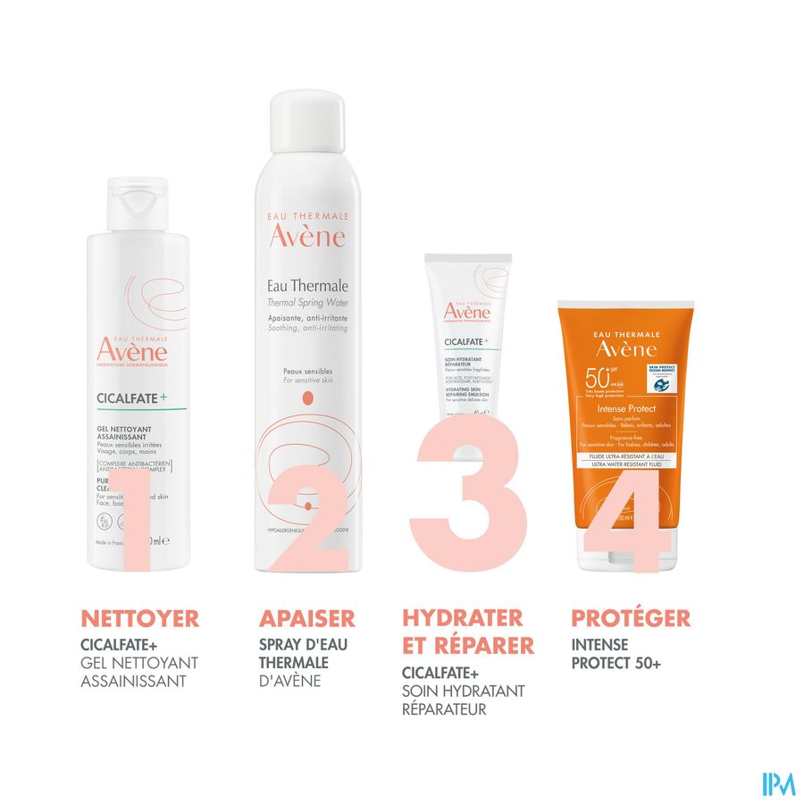 Eau Thermale Avène CICALFATE+ Soin Hydratant Réparateur post-acte, post-tatouage - Peaux sensibles fragilisées