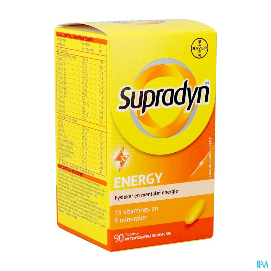 Supradyn Energy Comp 90 Nf Rempl.3150273