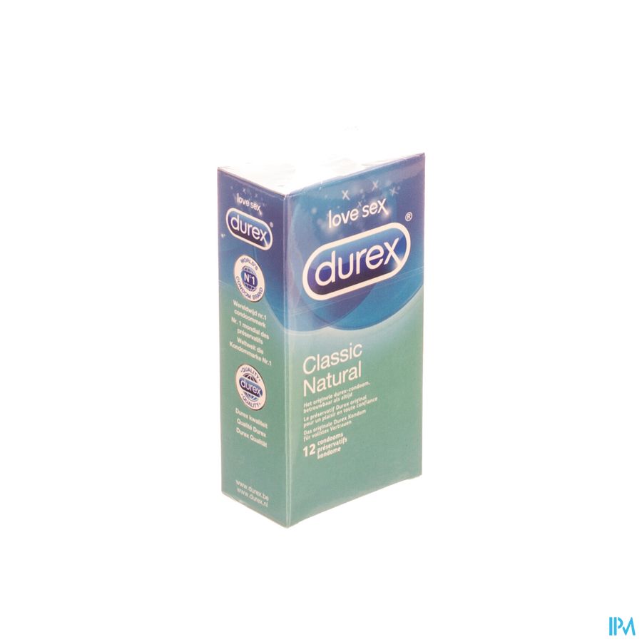 Durex Classic Preservatifs 12