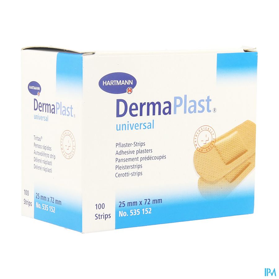 Dermaplast Universal 25x72mm 1x100 P/s