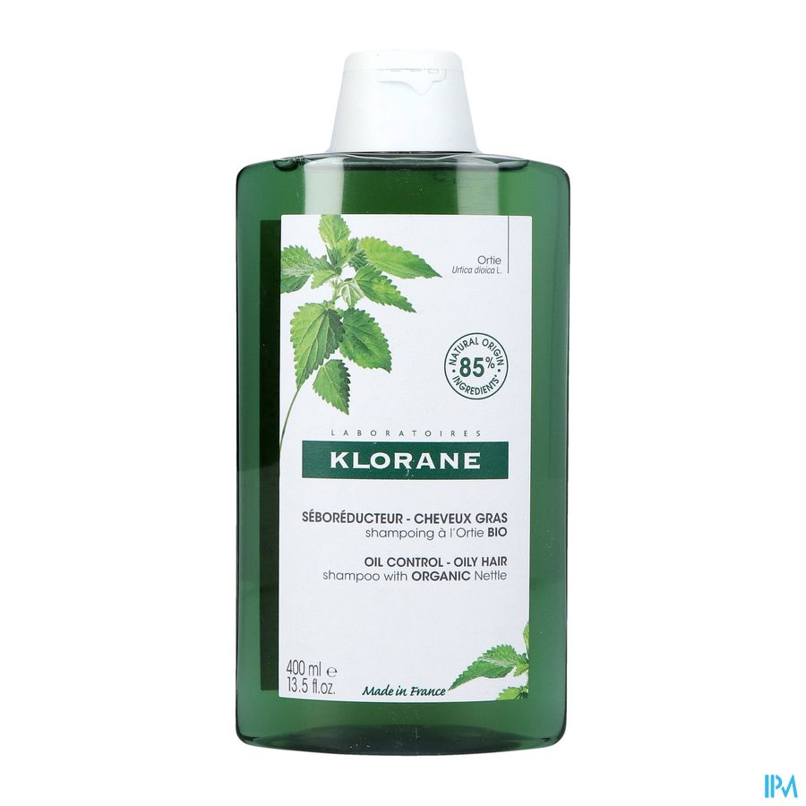 Klorane - Shampoing Séboréducteur à l’Ortie BIO - Cheveux gras