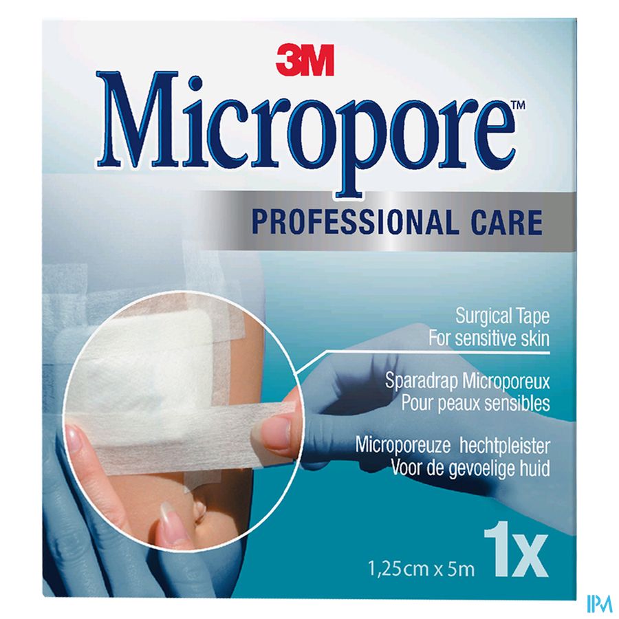 Micropore 3m Tape 12,5mmx5m Rouleau 1 1530p-0s