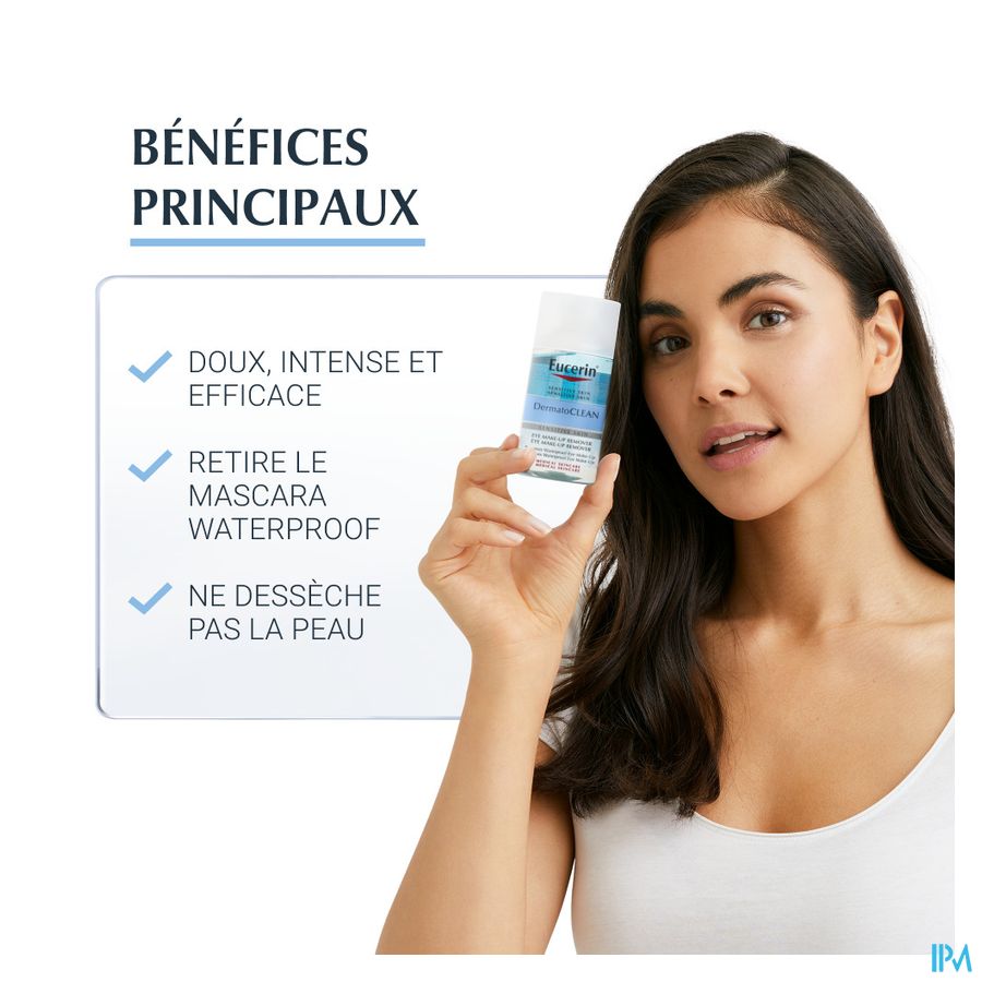 DermatoClean [Hyaluron] Démaquillant Yeux Peau Sensible 125ml