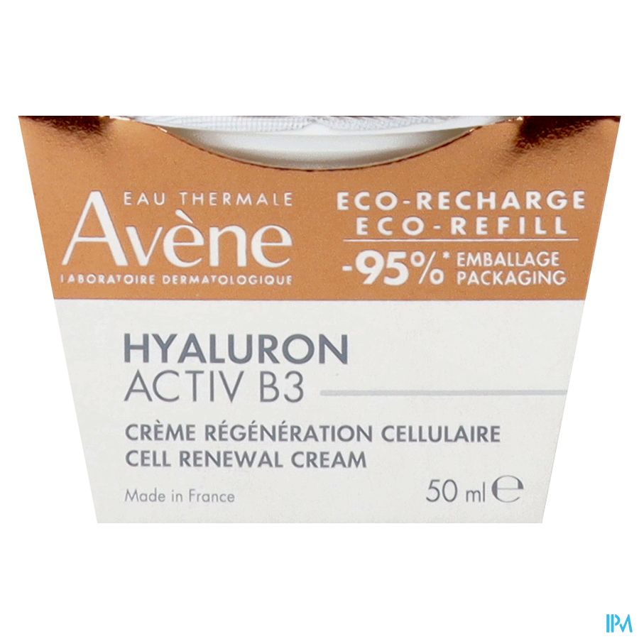 Eau thermale Avène Hyaluron Activ B3 Crème régénération cellulaire Anti-Age acide hyaluronique 50 ml