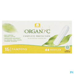 Organyc Tampon Regular Coton Bio 16