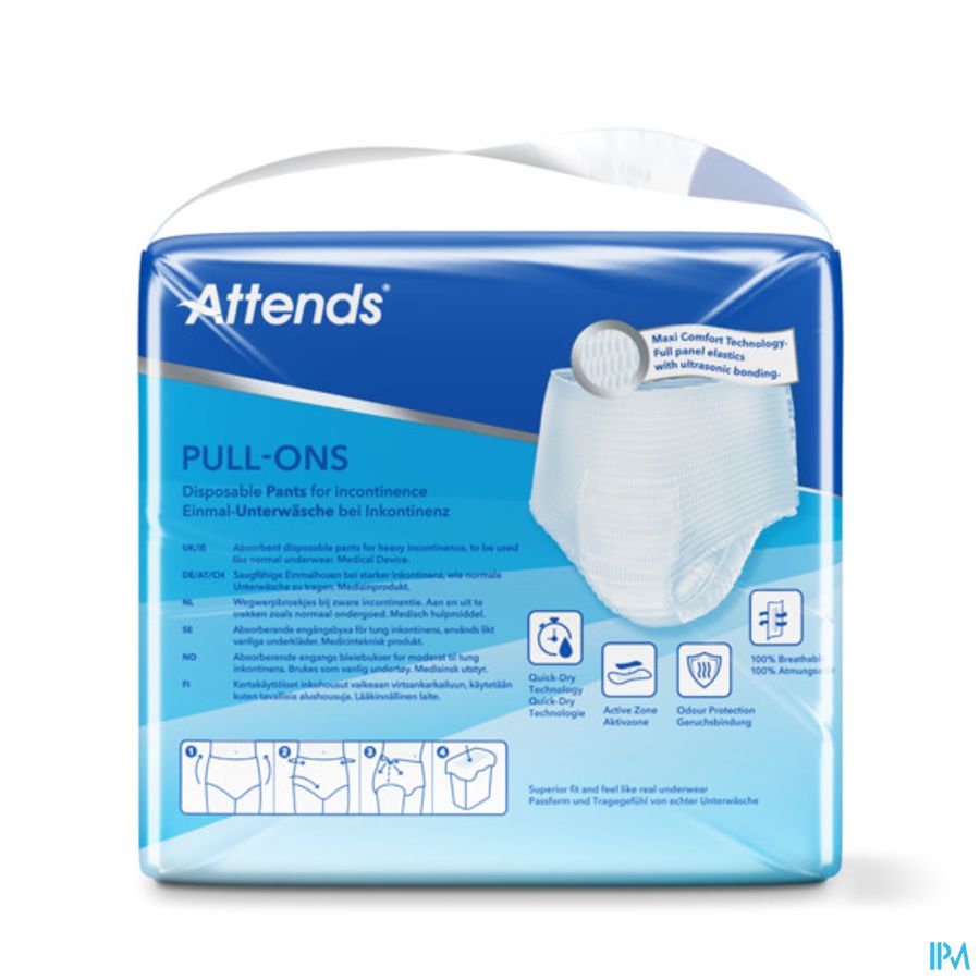 Attends Pull-ons 8 Xl 1x14
