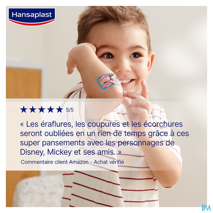 Hansaplast Pansement Mickey & Friends Strips 20