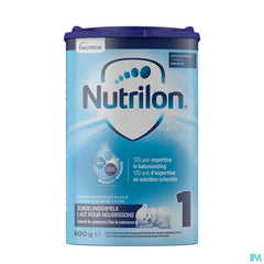 Nutrilon 1 | Lait pour Nourrissons Bébé 0-6 mois  | Lait en Poudre pour Biberon | Boîte 800g
