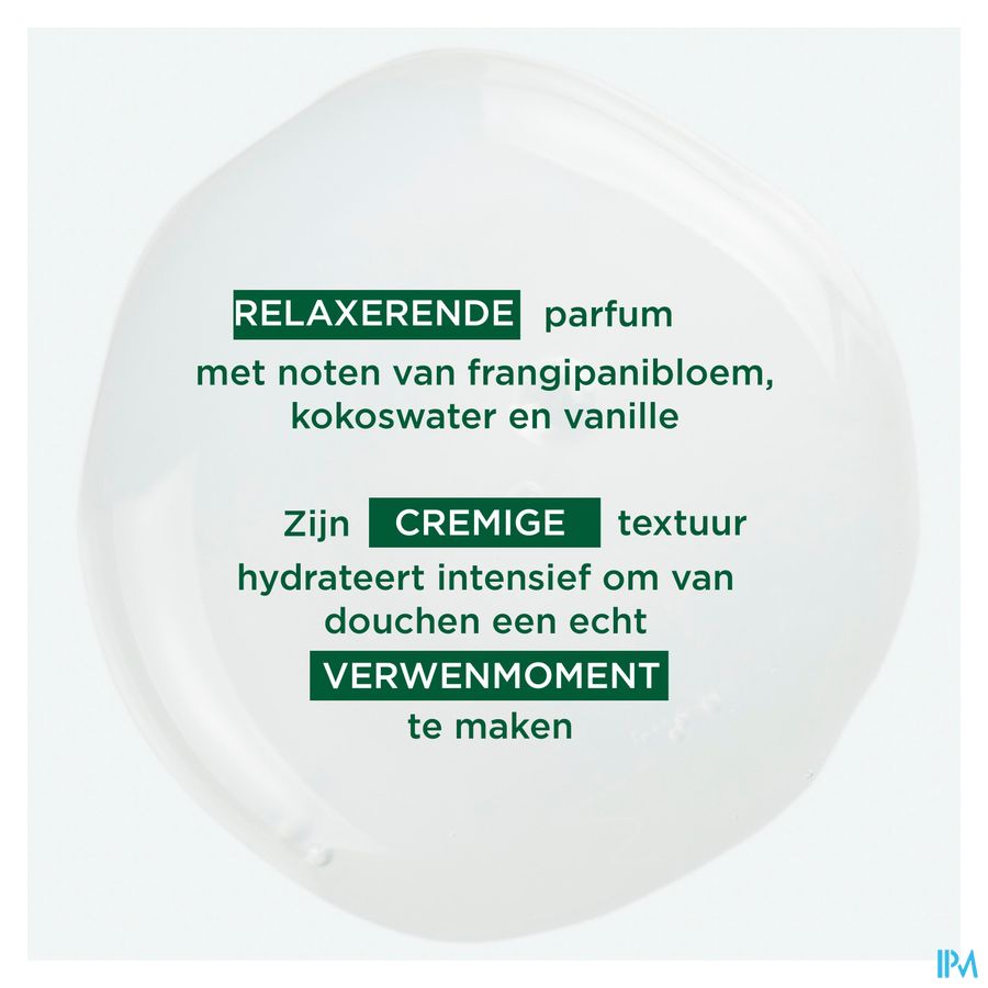 Klorane - Crème douche au Cupuaçu BIO - Fleur de Frangipanier - Peau sèche