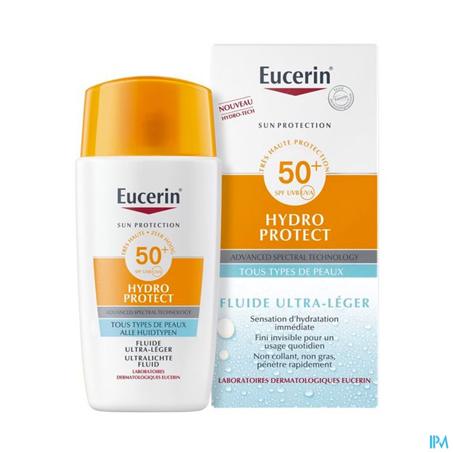 Sun Hydro Protect Fluide Ultra-léger Visage SPF50+ 50ml