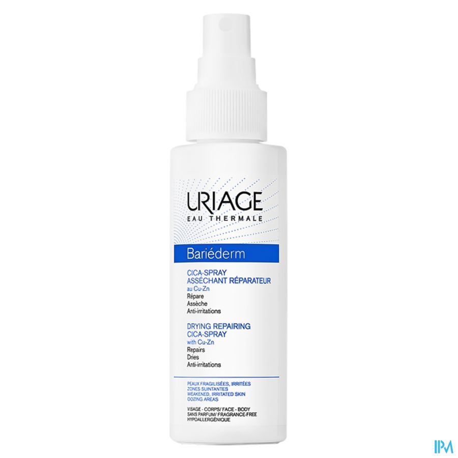 Uriage Bariederm Cica Spray Reparateur Assec.100ml