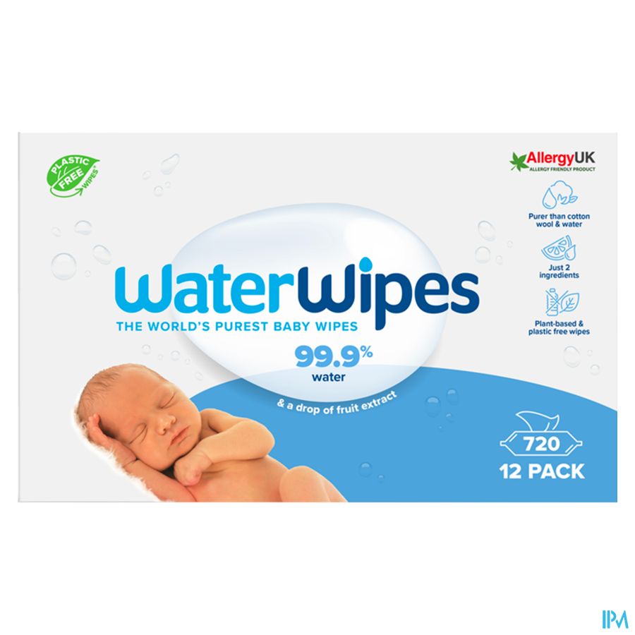 Waterwipes Lingettes Biodegradable 720