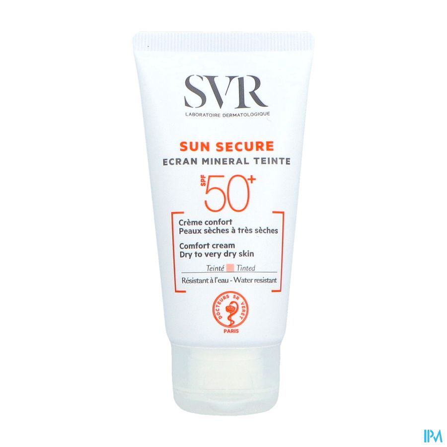 Svr Sun Secure Mineral Tein.peau Seche Spf50+ 60ml