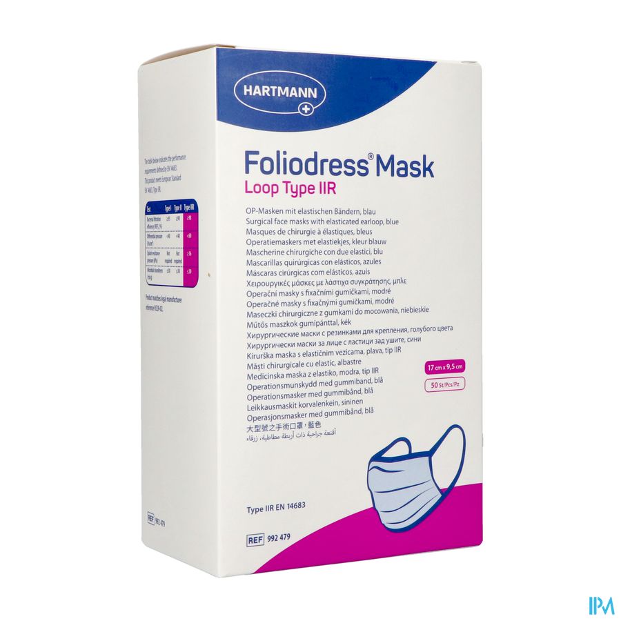 Foliodress Masker Loop Iir 50 60000021