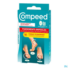Compeed® Pansement Ampoules Mixpack – Conditionnement 3 en 1 – Format économique (10 p.)