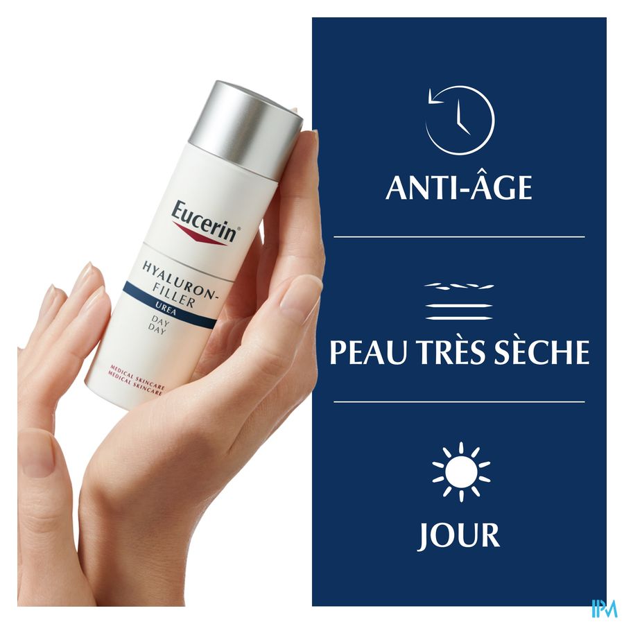 Hyaluron-Filler Extra Riche Soin de Jour Anti-Rides & Anti-Âge Peau Très Sèche avec pompe 50ml