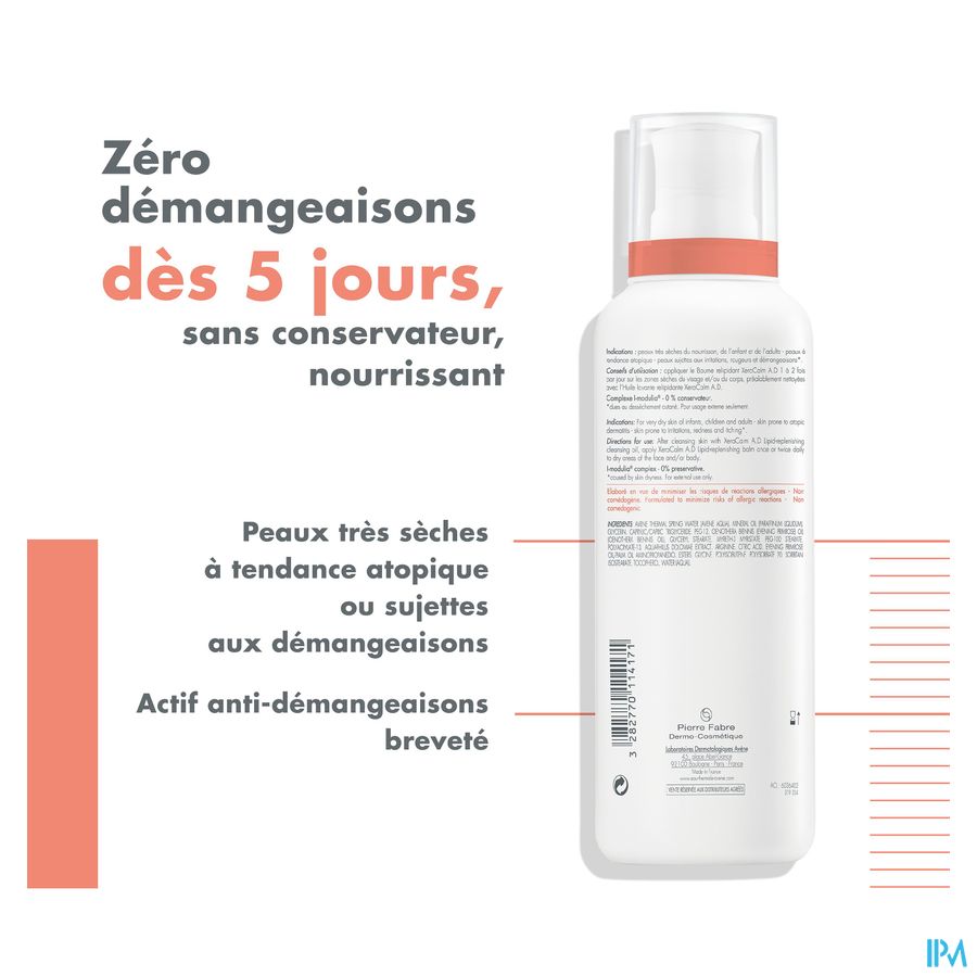 Eau Thermale Avène Baume relipidant XERACALM A.D