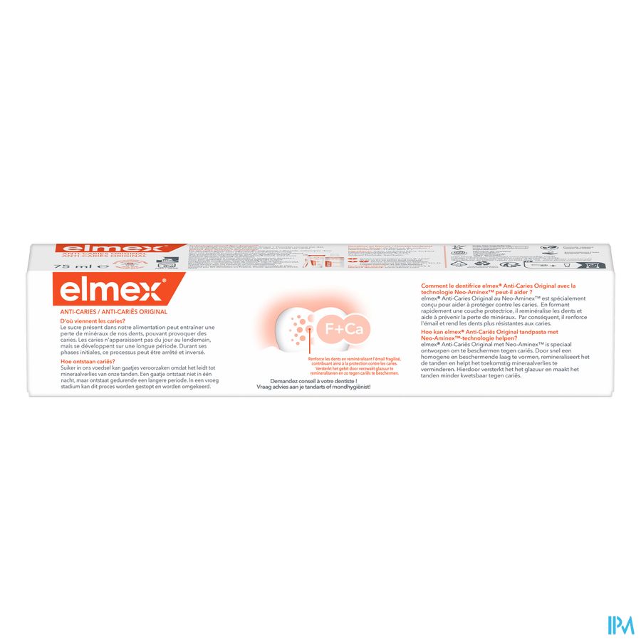 Elmex A/caries Original Dentifrice 75ml