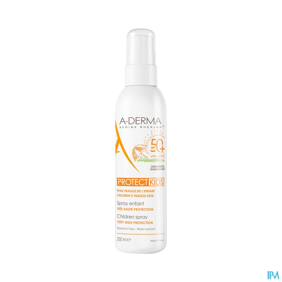 A-DERMA - A-DERMA PROTECT KIDS SPRAY SOLAIRE ENFANT SPF50+ - A-DERMA PROTECT KIDS