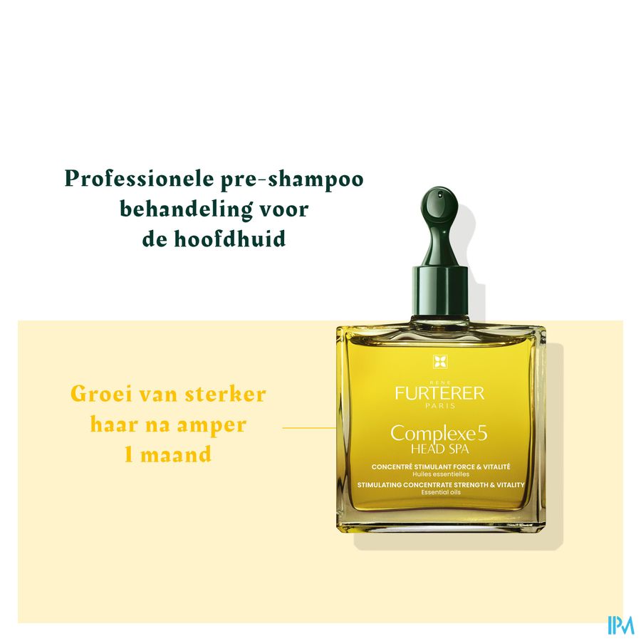 René Furterer Head Spa Complexe 5 Concentré stimulant force & vitalité cuir chevelu 50ml