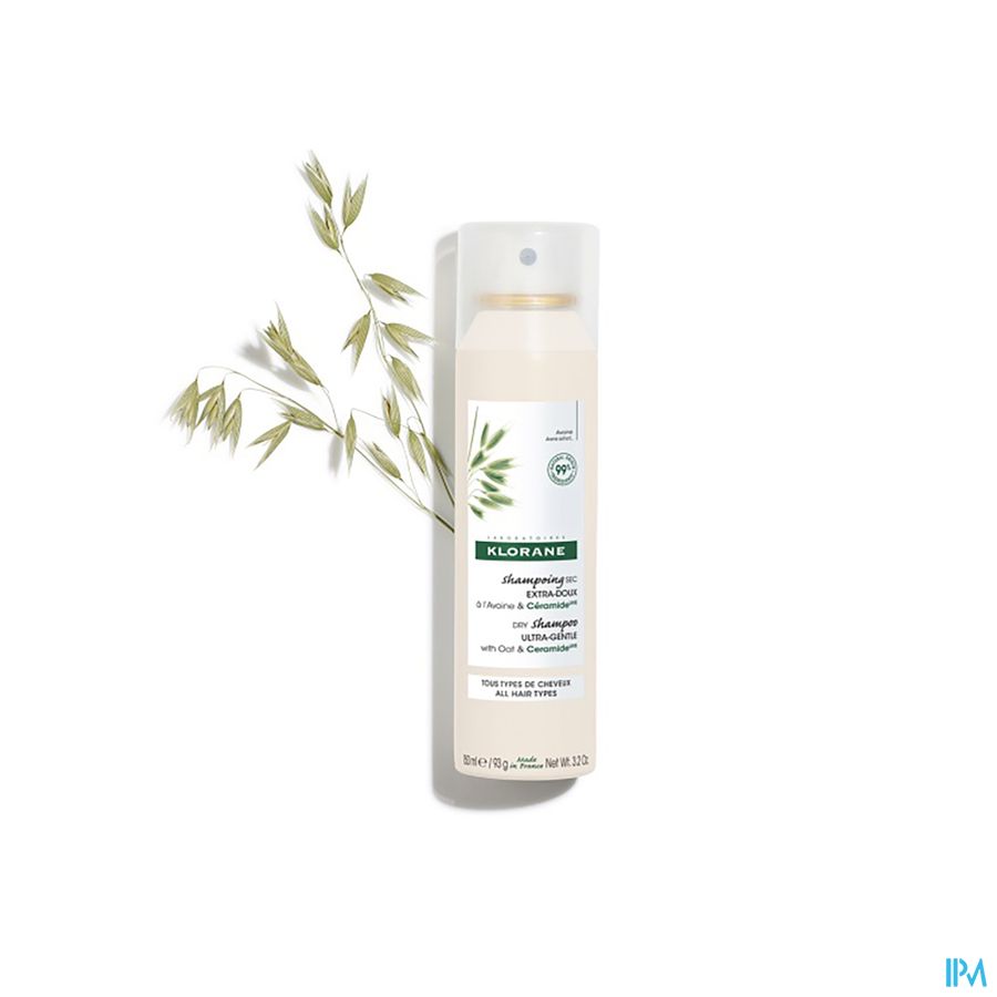 Klorane Avoine Shampooing sec Extra-doux quotidien 150ml